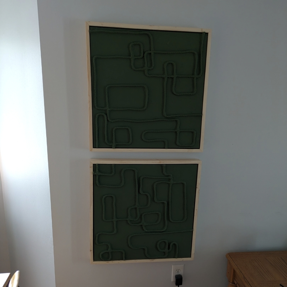 Framed Textured Canvas